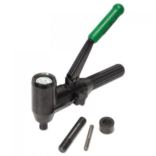 Quick Draw Hydraulic Punch Kits, 8 tons, 10 gauge (mild steel), 90° driver