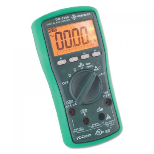 DM-210A Digital Multimeter with Auto and Manual Ranging
