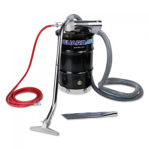 Complete Vacuum Units, 30 gal, (3)Tools/Drum and Dolly/Filter/Air Hose w/Fitting