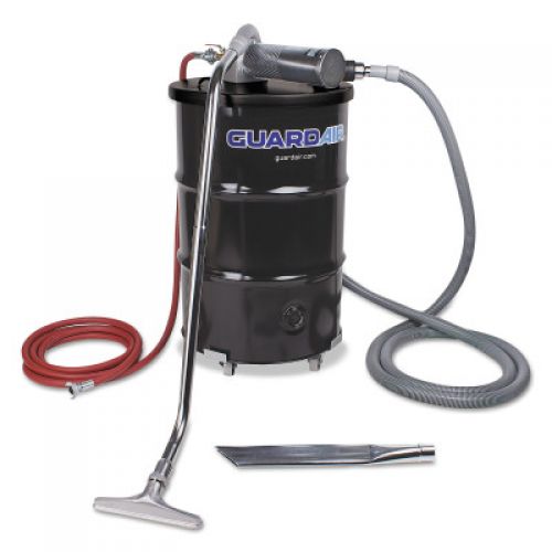 Complete Vacuum Unit, 55 gal, 24 in Crevice Tool and 4 in Wand