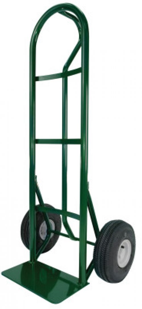 Super Steel Hand Trucks, 600 lb Cap., 7 in x 14 in Base Plate, PHandle
