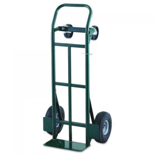 Super Steel Convertible Hand Truck, 700 lb Cap, 7 in x 14 in Base Plate, 50 in, Pnuematic All Terain Wheels