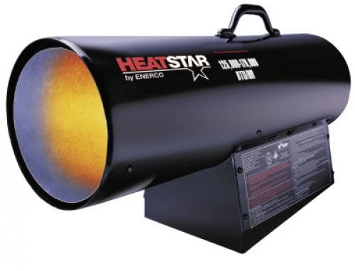 Portable Propane Forced Air Heater, 170,000 Btu/h, 100 lb, 115 V