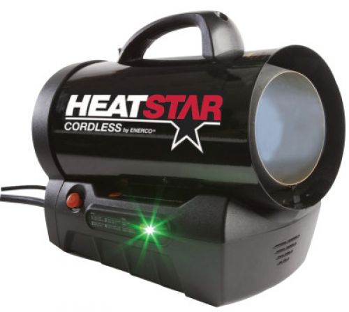HEAT STAR Rechargeable Forced Air Propane Heaters, 35,000 Btu/h