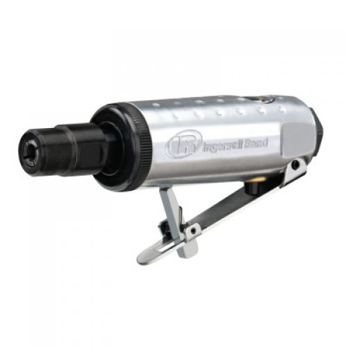 300 Series Straight Die Grinder 0.25 hp, 1/4 in and 6 mm Output, 1/4 NPTF Air Inlet, 28,000 RPM, Front Exhaust