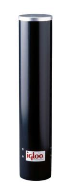 Igloo Cup Dispenser, Uses 4 - 4.5 oz Cups, Black Plastic