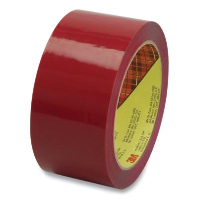 Scotch High Performance Box Sealing Tape 373, 36mm x 50 m, Red