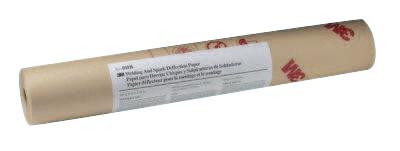 Welding & Spark Deflection Paper, 24 in X 150 ft, Flame-Retardant Paper, Brown
