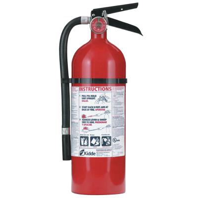 PRO 210 Consumer Fire Extinguisher, 2 Pack with Wall Hangers, Class ABC, 4 lb