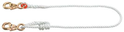 Adjustable Nylon-Filament Rope Lanyard, 6 in