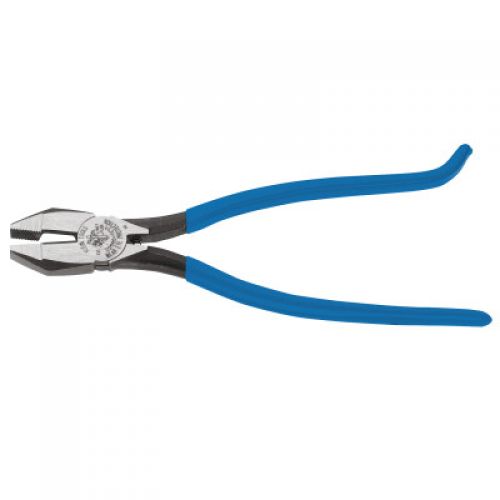 Ironworker's Standard Work Plier, 9-1/4 in Overall Length, 5/8 in Cutting Length, Plastic Dipped Handle