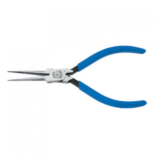 Extra-Slim Long Needle-Nose Pliers, Straight, Forged Steel, 5-5/8 in