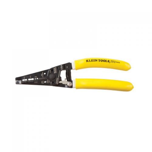 Klein-Kurve Cable Stripper/Cutter, 7-3/4 in Long, Square, 12 to 14 AWG