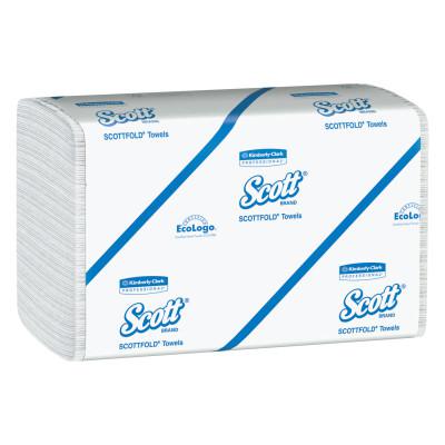 Scott SCOTTFOLD Paper Towels, 7 4/5 x 12 2/5, White, 175 Towels/Pack