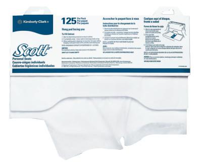 Scott Personal Seats Toilet Seat Covers, 1-Ply, Paper
