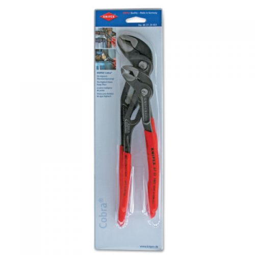 Cobra Water Pump Pliers Set, 7 in and 10 in Lengths, Hex Jaw