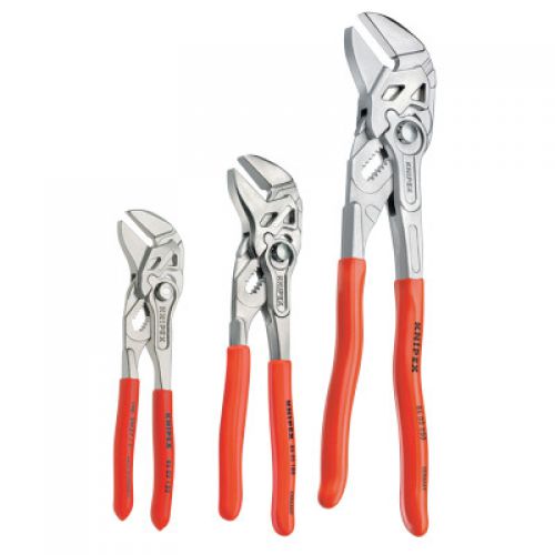 Ergonomic Pliers and Wrench Set, 6", 7" and 10"