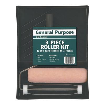 General Purpose 3 Piece Kits, 3/8 in Nap