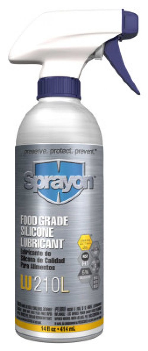 Liqui-Sol Food Grade Silicone Lubes, 14 oz,  Trigger Spray Can