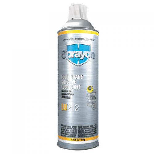 Sprayon Food Grade Silicone LU212 Formula, 13.25 oz Aerosol Can