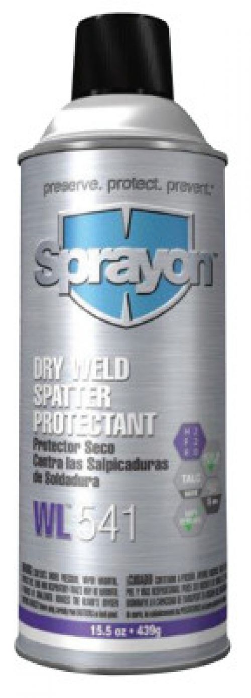 SPRAYON Welder's Powdered Anti-Spatters, 15.5 oz Aerosol Can, White