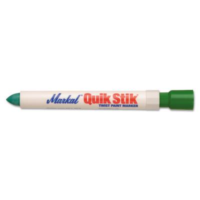 Quik Stik Marker, 11/16 in diameter, 6 in, Green