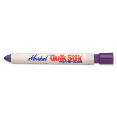 Quik Stik Markers, 11/16 in dia, 6 in, Purple