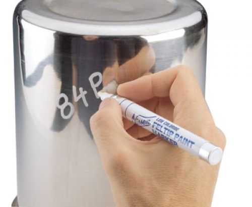 NI LCFPWH LOW CHLOR FELTIP MKR WHITE (00
