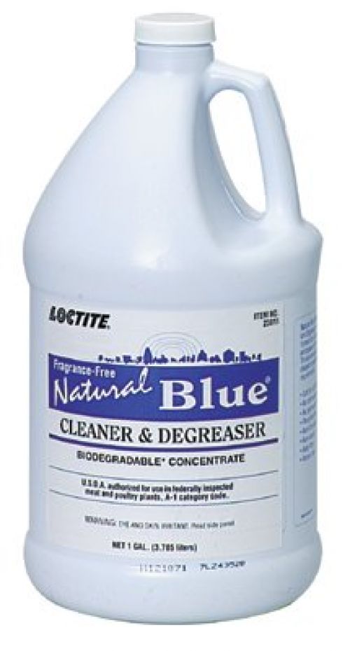 Loctite Natural Blue Biodegradable Cleaner & Degreasers, Blue 1 gal