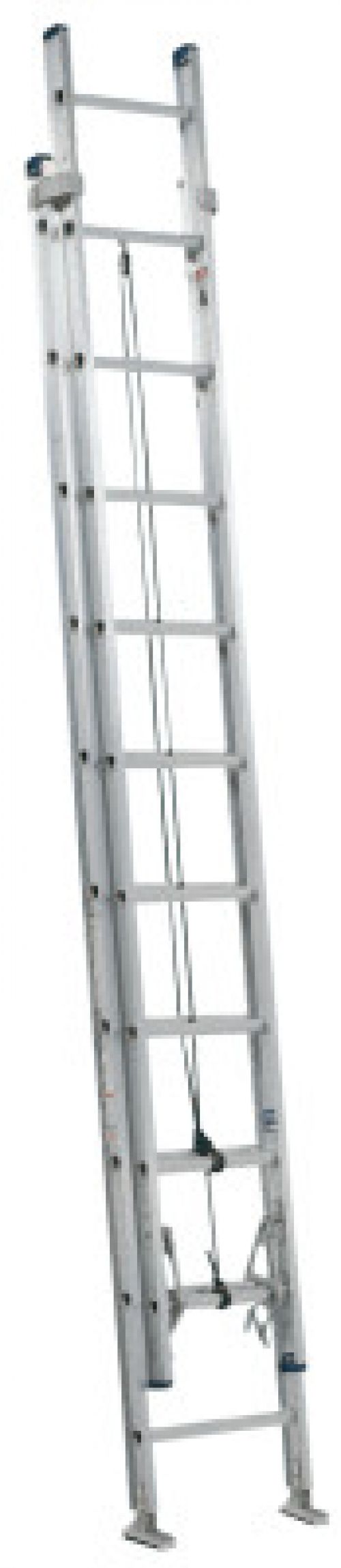 AE2000 Series Louisville Colonel Aluminum Extension Ladders, 32 ft, IA, 300 lb