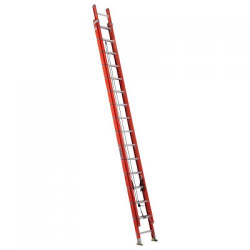 FE3200 Series Fiberglass Channel Extension Ladders, 32 ft, Class IA, 300 lb