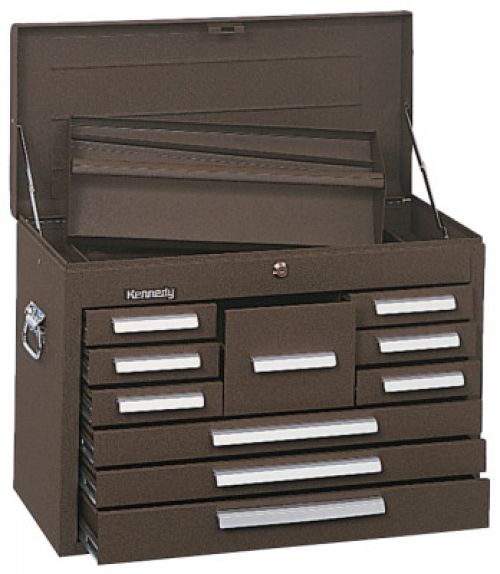 Standard Mechanics' Chests, 26 1/8 in x 12 1/16 in x 18 7/8 in, Brown Wrinkle