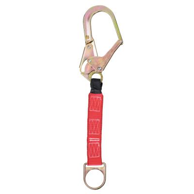 Large Hooks with Straps, 2 1/2 in,  1, Snap Hook; D-Ring