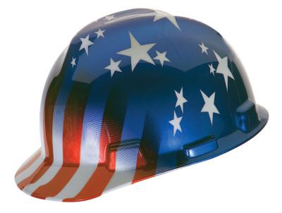 Freedom Series V-Gard Helmet, Fas-Trac Ratchet, Cap, American Stars & Stripes