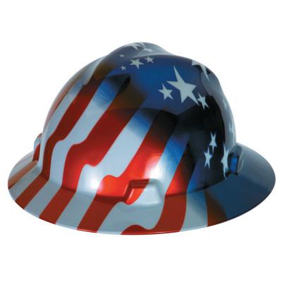 Freedom Series V-Gard Helmet, Fas-Trac III, 6 1/2 - 8, American Stars & Stripes