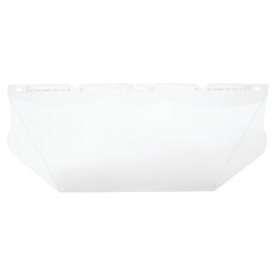 V-Gard Accessory System General Purpose Visors, Clear, Contoured, 17" x 8"