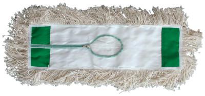 Industrial Dust Mop Head, White Absorbent Cotton Yarn, 36 in x 5 in