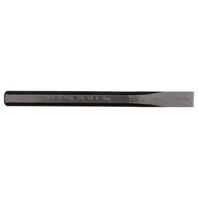 Cold Chisel, 6 in Long, 1/2 in Cut, Black Oxide