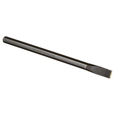 Extra Long Cold Chisel, 12 in Long, 3/4 in Cut, Black Oxide