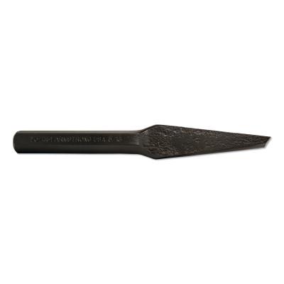 Half Round Nose Chisels, 6 1/4 in Long, 5/16 in Cut, 12 per box