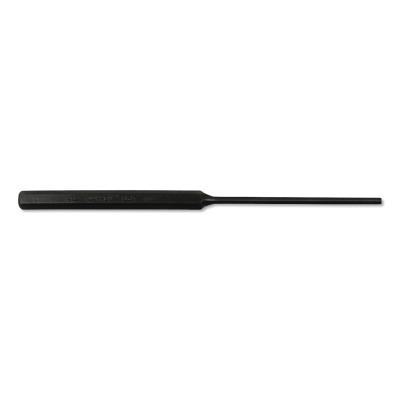 MAYHEW TOOLS Extra Long Pin Punch - Full Finish, 8 in, 1/8 in tip, Alloy Steel