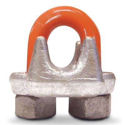 CM COLUMBUS MCKINNON Forged Wire Rope Clips, 5/16 in, Galvanized Zinc