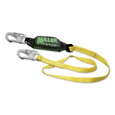 ADJUSTABLE WEBBING LANYARD W/SHOCK-ABS