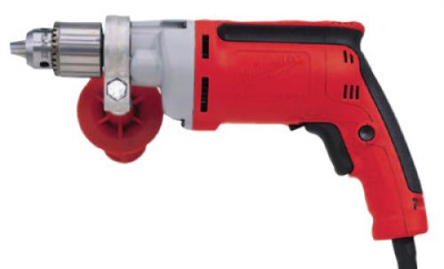 MILWAUKEE ELECTRIC TOOLS 1/2 in Magnum Drills, Keyed Chuck, 850 rpm, Soft Pistol Grip