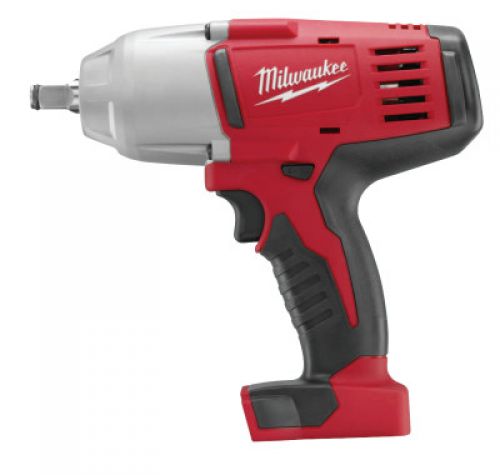 MILWAUKEE ELECTRIC TOOLS M18 High Torque Impact Wrenches, 1/2in, 18V, 1,900 rpm, Ring Retainer, Tool Only