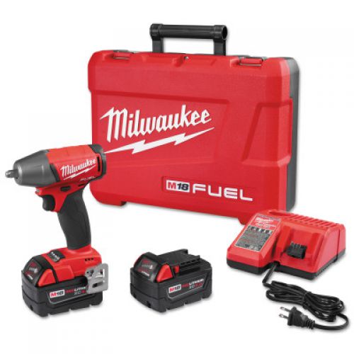MILWAUKEE ELECTRIC TOOLS M18 FUEL 3/8'' Compact Impact Wrenches with Friction Ring Kits, 18 V, 2,500 rpm