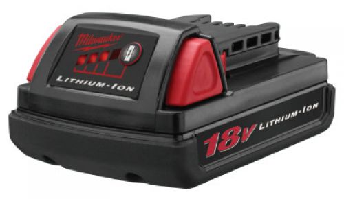 MILWAUKEE ELECTRIC TOOLS 18V Compact Batteries, 18 V Lithium-Ion