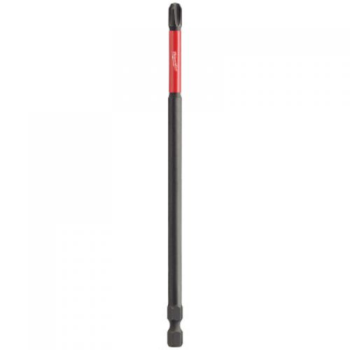 MILWAUKEE ELECTRIC TOOLS SHOCKWAVE Impact Phillips No.3 Power Bits, PH3 Drive, 6 in Long