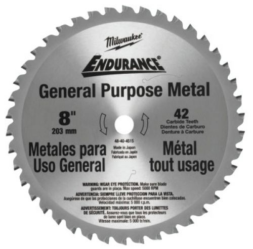 8 in. 42 Tooth Dry Cut Cermet Tipped Circular Saw Blade