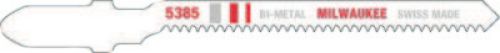 MILWAUKEE ELECTRIC TOOLS T-Shank Jig Saw Blades, 3 in, 20 TPI, Bi-Metal